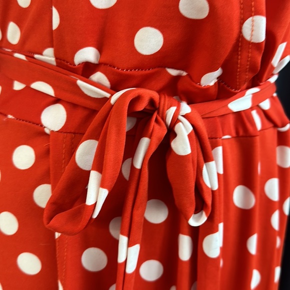 ☀️🆕BohoMaxi “Cinnamon” PolkaDot WrapDress NWT☀️ - Picture 12 of 17